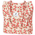 Corduroy Tote Bag for Women Girl Lady Large Corduroy Bag Canvas Shoulder Bag and Handbags with Inner Pocket